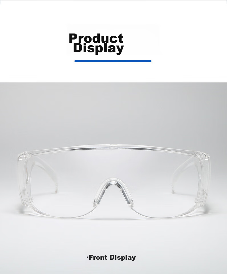 BAIGE Safety Goggles, Industrial Cutting Protective Eyewear, Laboratory Anti-Chemical Splash Windproof Goggles, Can Be Worn with Glasses, CW854327 7