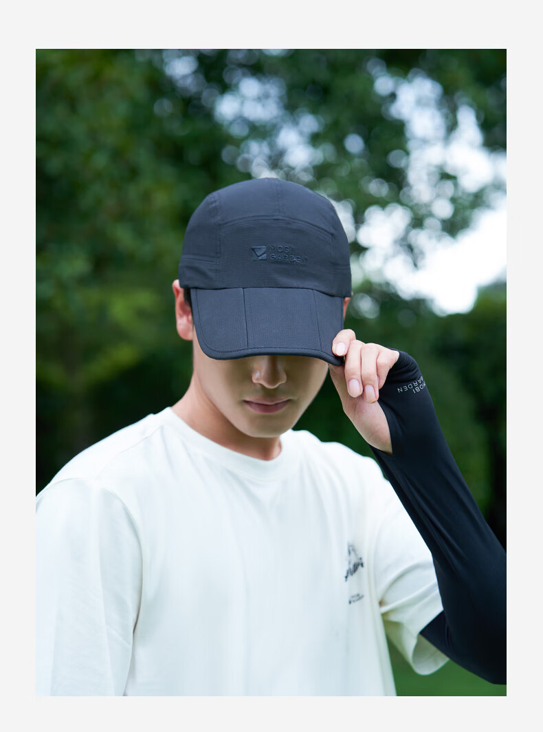 MOBIGARDEN Baseball Cap, Outdoor Sun Hat for Men And Women, UV Protection Hat, NX23208001, Night Black 10