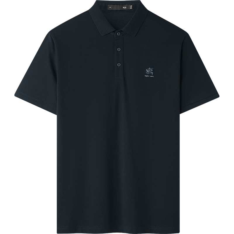HLA Heilan Home Men's Short Sleeve Polo Shirt 26 Chinese Dragon Series Cooling Short Sleeve Summer Shirt