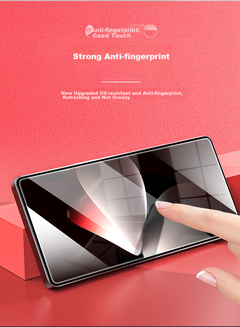 HotFire Tempered Glass Screen Protector for Meizu 21 Pro, Full Coverage Auto-Adhesive Glass Film for Meizu 21 Pro Smartphone, Shatterproof And Scratch-Resistant Protective Film 7