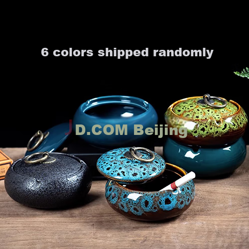 Bangu Mountain Creative Ashtray Home Office Trendy Living Room Anti-Fly Ash Hotel Ashtray Birthday Gift Father's Day