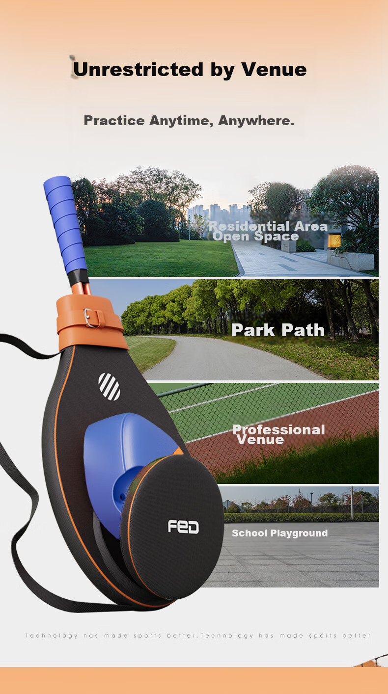 FEIERDUN Tennis Racket Base, Tennis Training Device, Stringing Rebound Ball Universal Base, Thickened And Reinforced 3