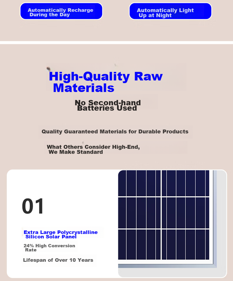 Shufujia Solar Outdoor Lighting Garden Lamp Rural Home Yard Entrance High Power High Brightness Waterproof Street Light 19