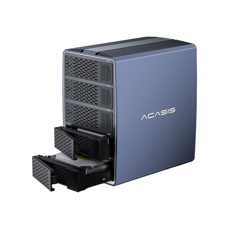 Acasis Hard Drive Enclosure, Multi-Bay Hard Drive Cage, Universal 2.5/3.5-Inch SATA Serial Port Mechanical And Solid State Hard Drive Enclosure without RAID Array, EC-7355
