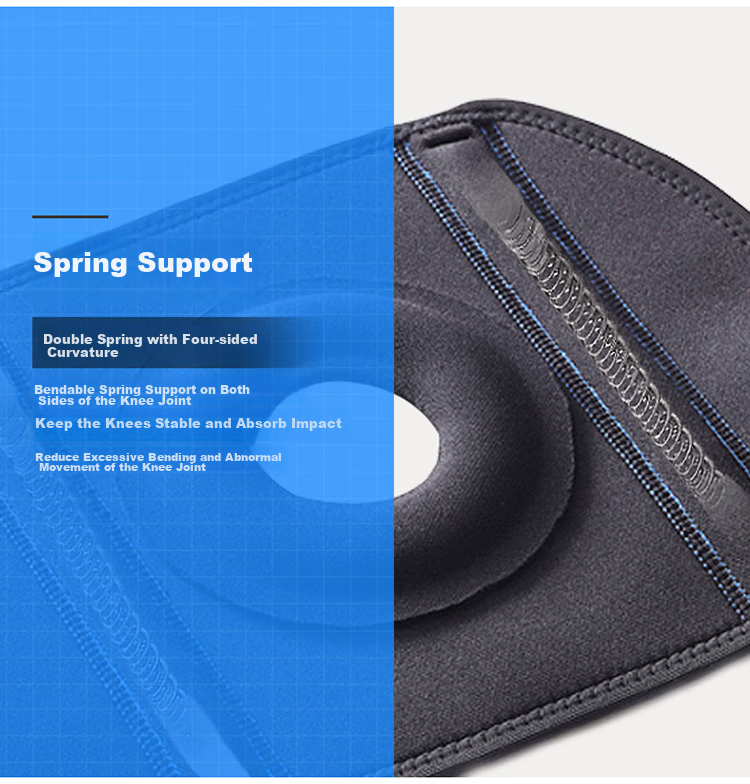 LP 733CN Upgraded Breathable Sports Knee Pads for Basketball And Soccer with Double Spring Support for Heavy Weight, Extra Large Size, Two-Pack 11