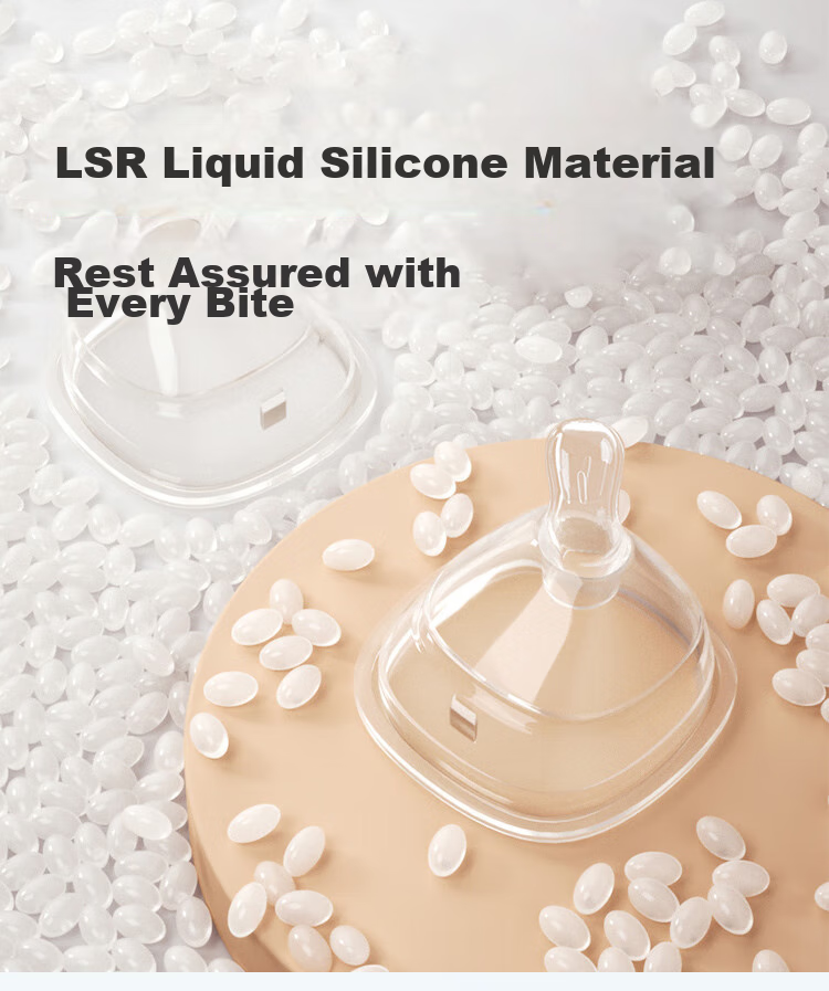 Baoshi Bottle Nipple Accessories, Silicone, Stage 3 Round Hole, for 6 Months And Above (Suitable for Hegens Various Square Bottles) 9