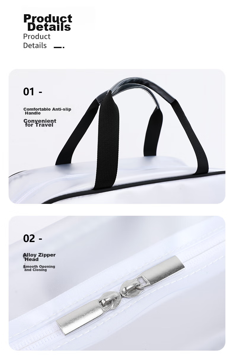 PEAK Swimming Bag with Dry And Wet Separation, Large Capacity Double-Layer Storage Swim Bag, Waterproof Bag in Black And Gray 11