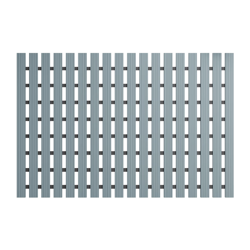 Baineng Bathroom Non-Slip Bath Mat Shower Mat Toilet Floor Mat Elderly Anti-Slip Mat Gray Blue 43x67cm