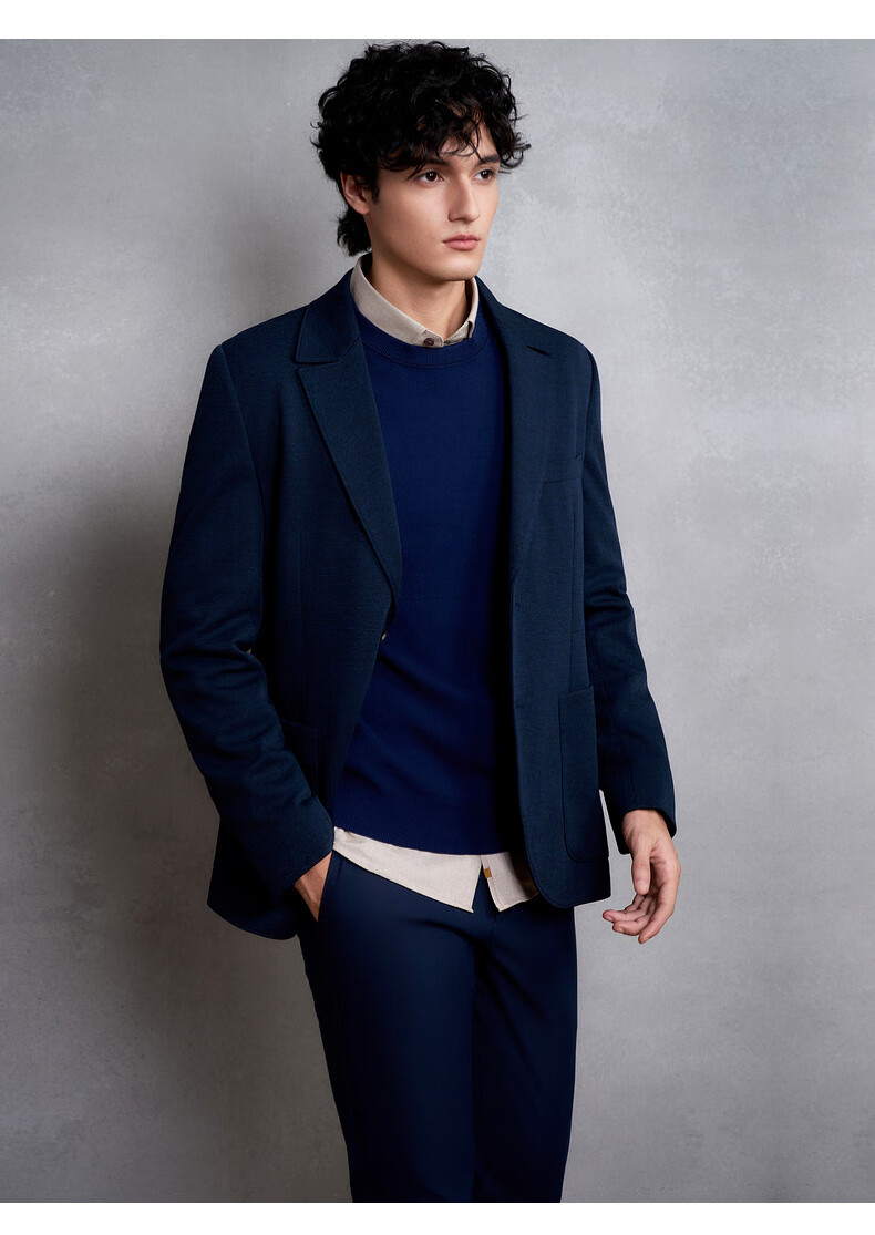 G2000 Men's Spring Autumn Comfortable Versatile Casual Blazer with Multi-Directional Stretch (Mall Edition) 11