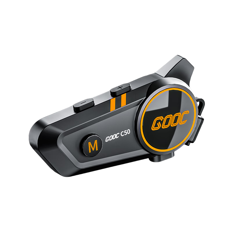 Hengjiang C50Pro Heavy Bass Motorcycle Helmet Bluetooth Headset, Waterproof Noise Reduction, Riding MESH Multi-Person Intercom Dedicated