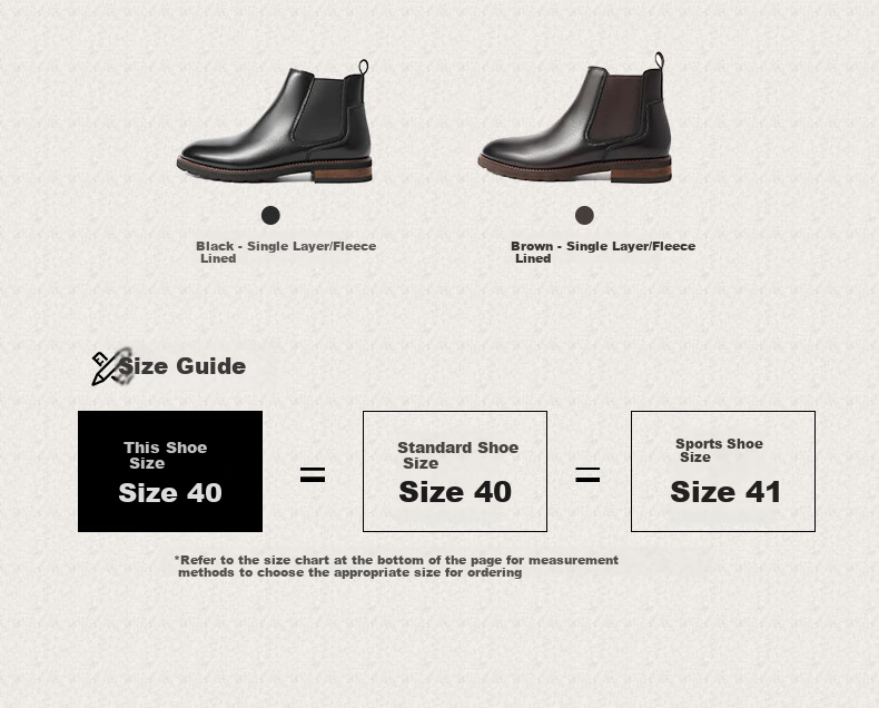 Belle Men's Leather Business Casual Ankle Boots, New Chelsea Boots A0927, Black Single Lining, Size 39 12