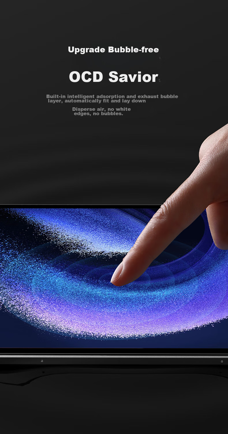 CangHua Tempered Glass Screen Protector for Xiaomi Pad 6 MAX, Eye Protection Anti-Blue Light, 2023 Model MI6 Max Screen Film, 14-Inch Xiaomi Pad Tablet Computer Anti-Fingerprint HD Protective Film 14