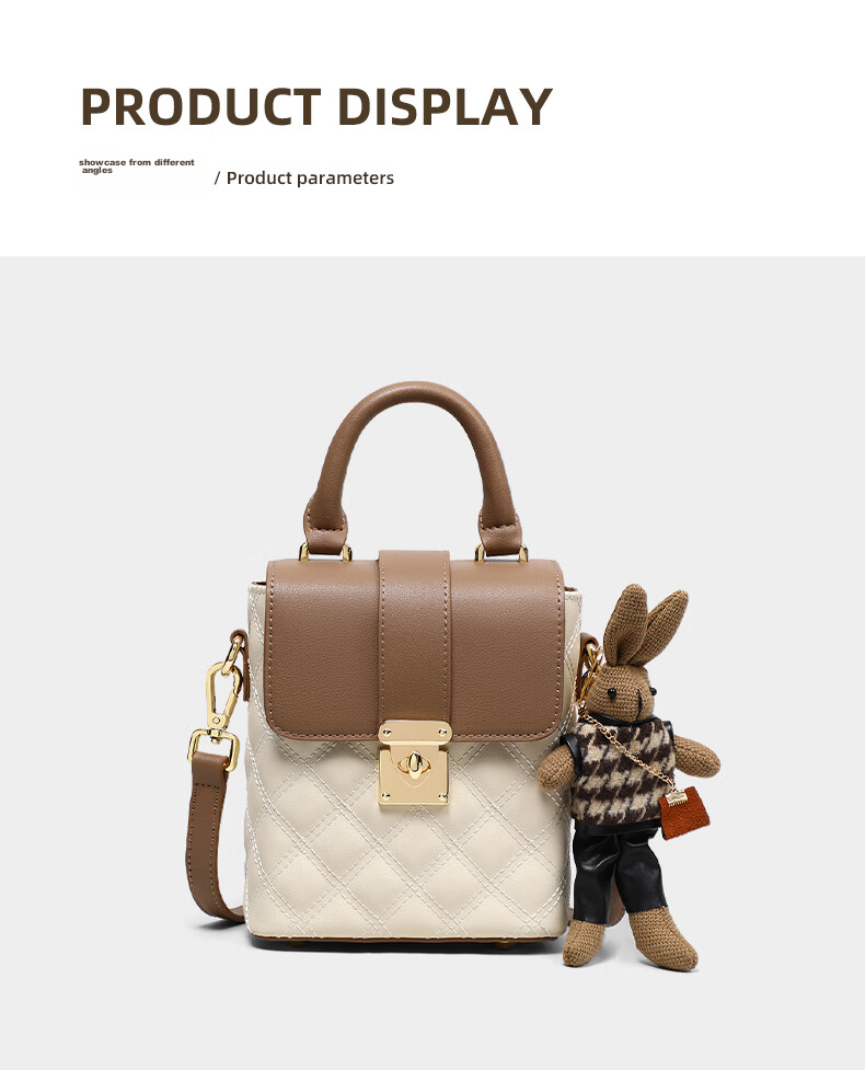 Viney Leather Handbag, Stylish Phone Bag for Women, Brand Shoulder Crossbody Bag, Practical Birthday And Mother's Day Gift for Mom 23