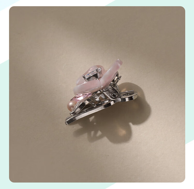 CHIMERA Mini Floral Hair Claw Clip for Bangs and Side Hair, Hairpin Hair Accessory, Children's Day Gift 6.1 5
