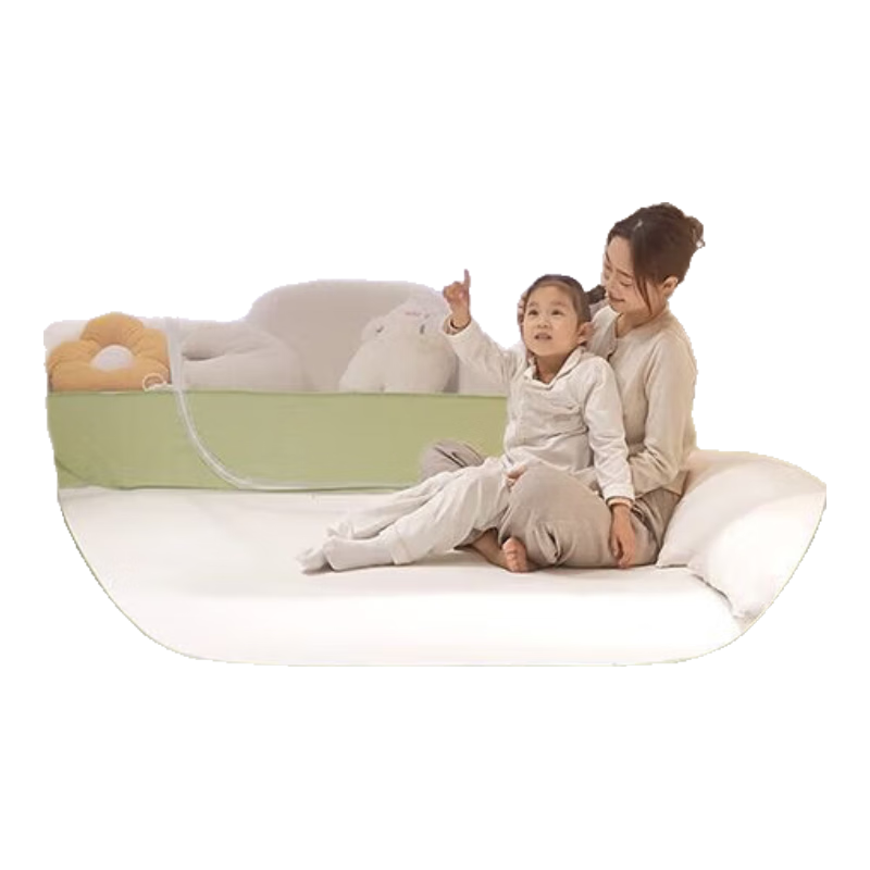 Dohia Baby And Maternity Grade A, Household Anti-Fall No-Installation Mongolian Yurt Mosquito Net, Double Door 1.8*2 Meters [Dense Mesh]