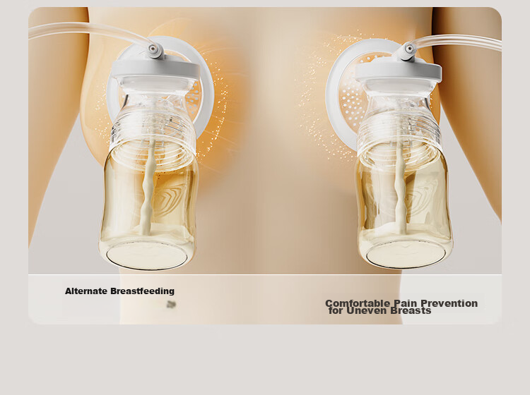 SnowBear Electric Breast Pump with Stepless Adjustment, Fully Automatic, Portable, Bimodal Milk Extractor, High Suction Power 3061 13