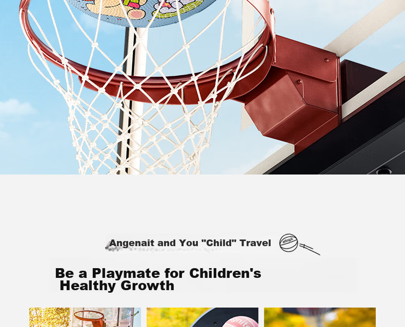 Deli Panda No. 5 Children's Basketball, Durable Rubber, High Elasticity, Wear-Resistant, Non-Porous, Non-Slip Basketball, Gree 3