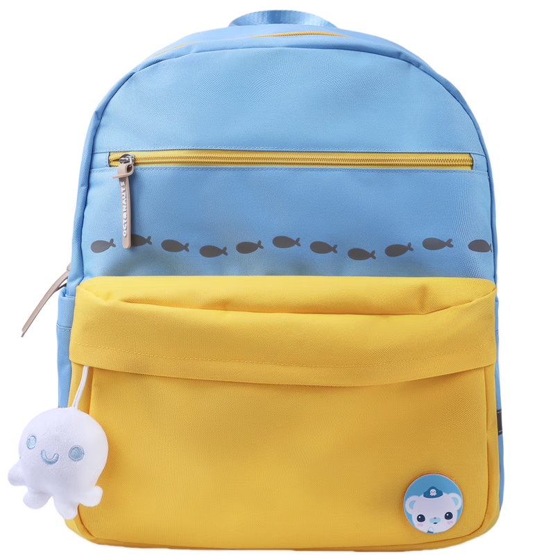 Zhonghua Xhai Dibuxiaozongdu Large Capacity Backpack for Primary School Students, Middle School Girls, Spine Protection Children's Backpack for Grades 1 to 6, Lightweight Double Shoulder Bag TE0009B (With Free Mesh Pencil Case)
