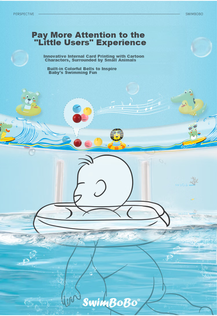 Kingpou Baby Swimming Pool, Foldable Frame Pool for Home Use, Children's Bathing Tub K6002 11