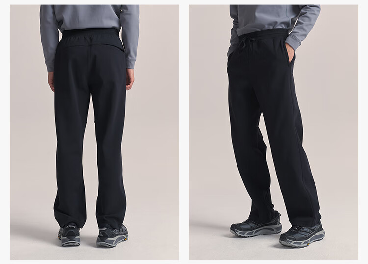 JD Original F4 Series Fleece Pants, High-Elastic Fleece-Lined Trousers for Women, Winter New Year Clothing, Cream Color, Size S 6