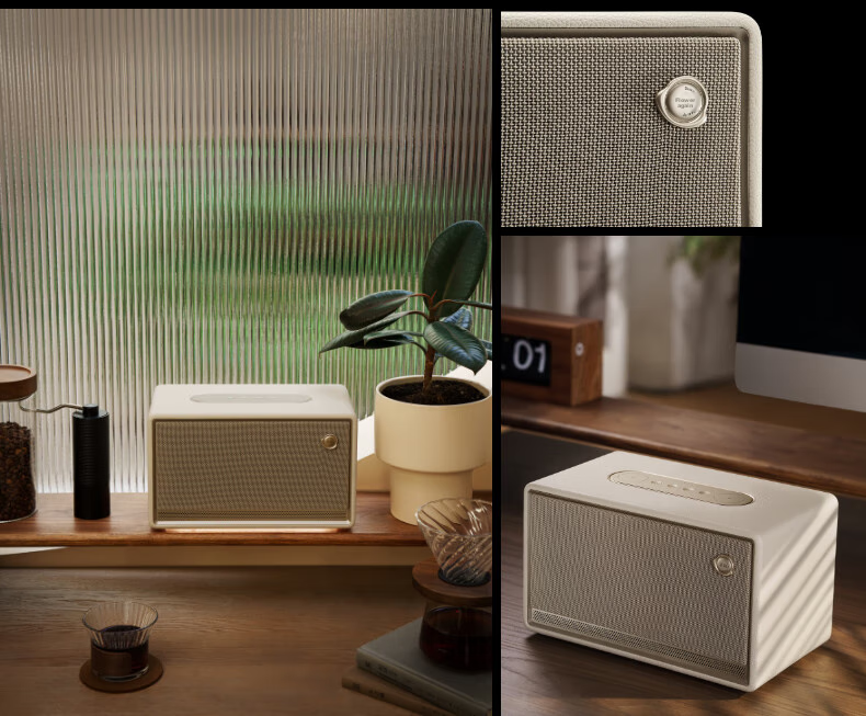 EDIFIER Evo Soul High-Fidelity Bluetooth Speaker, Computer Speakers, Desktop Speakers, Outdoor Speakers, Beige Mother-Of White, Graduation Gift 15