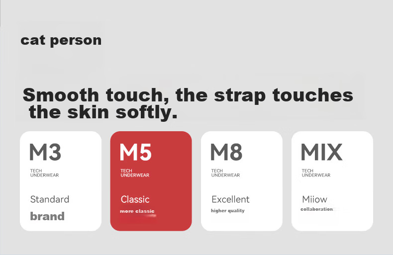 MiiOW Disposable Ice Silk Underwear for Women, No-Wash Sterilized, for Travel, Vacation, Business Trips, Summer Outings, Seamless Breathable, Individually Packed 3