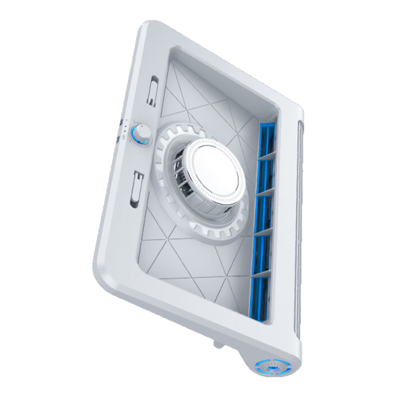 Shuotu Laptop Cooling Pad, Computer Semiconductor Cooling Stand, Air Pressure Gaming Laptop Cooling Device, Handheld Tablet Computer Vertical Stand, Computer Desk Height-Increasing Fan Cooling