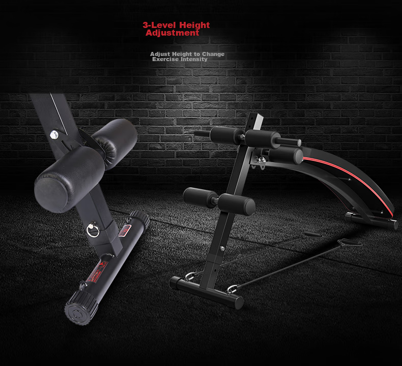 RIDO Sit-Up Assist Device, Home Fitness Equipment, Foldable Sit-Up Board, Abdominal Muscle Exercise Machine TD20 13