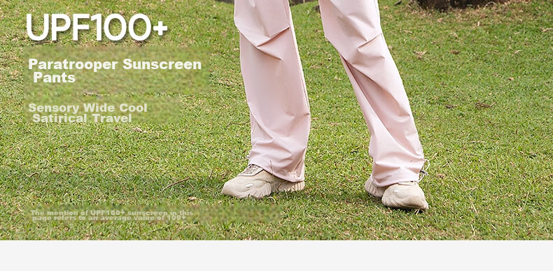 MOLY VIVI Paratrooper Sun Protection Pants for Women, Summer Lightweight Ice Silk Quick-Dry Cargo Straight-Leg Trousers, Outdoor Casual Hiking Pants, Magic Vivy 3