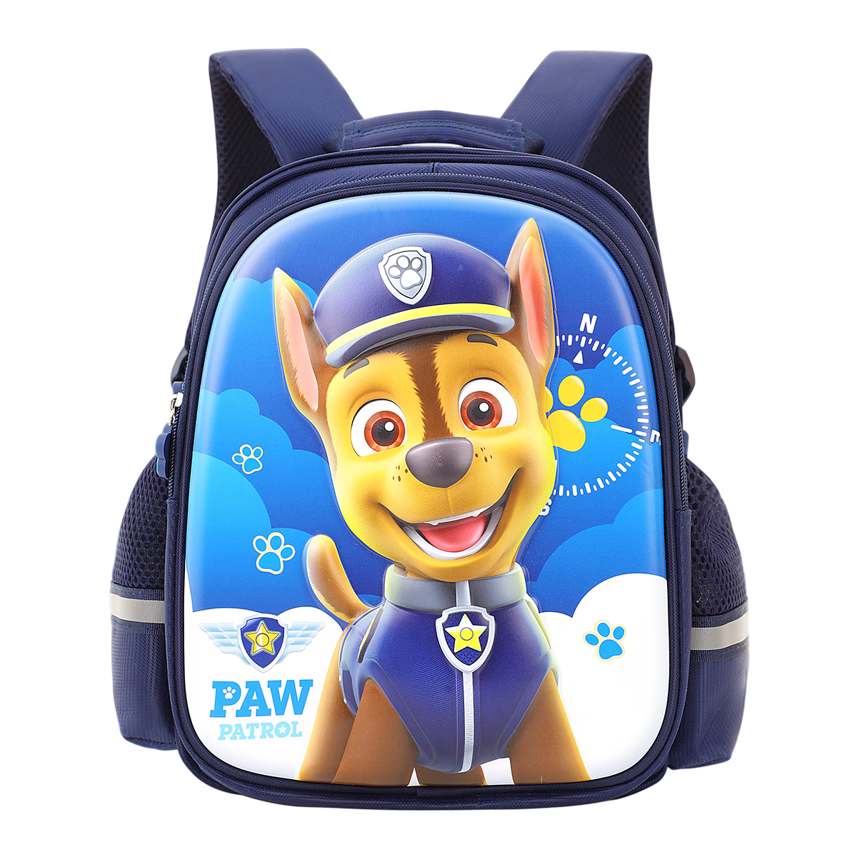 PAW PATROL Kindergarten Backpack, Lightweight Breathable Large Capacity Chest Buckle Shoulder Bag for Children Aged 3-6, Boys' Style
