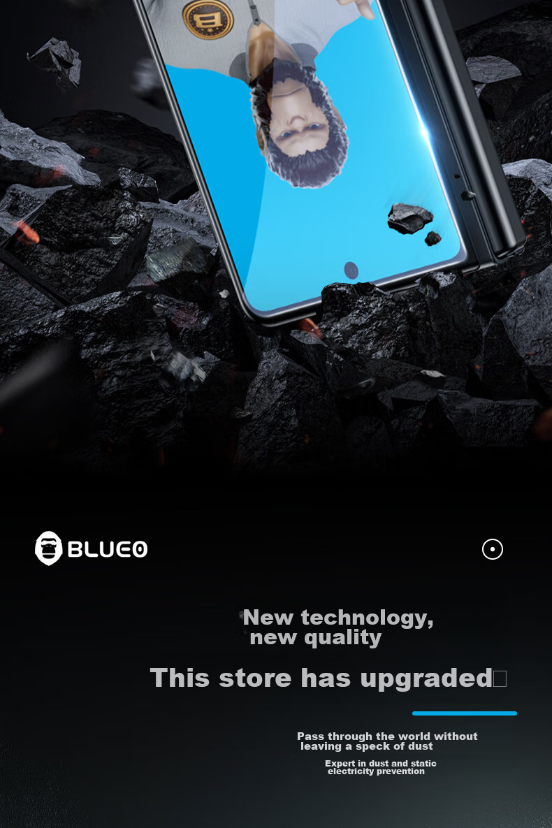 Lanxingxiansheng Tempered Glass Screen Protector for Samsung Galaxy Z Fold 5/fold5 TB Co-Branded Edition, Foldable Phone Protective Film, High-Definition Phone Screen Protector 6