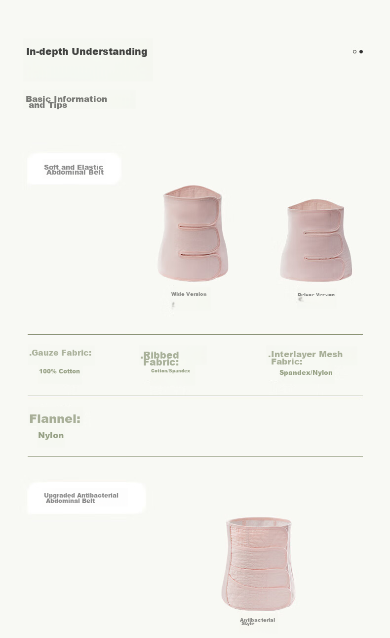 Shiyuejiejing Postpartum Belly Wrap, Shaping Band for Natural Delivery And C-Section, Gauze Waist Trainer (Belly Wrap + Pelvic Belt), Pink, XL 17