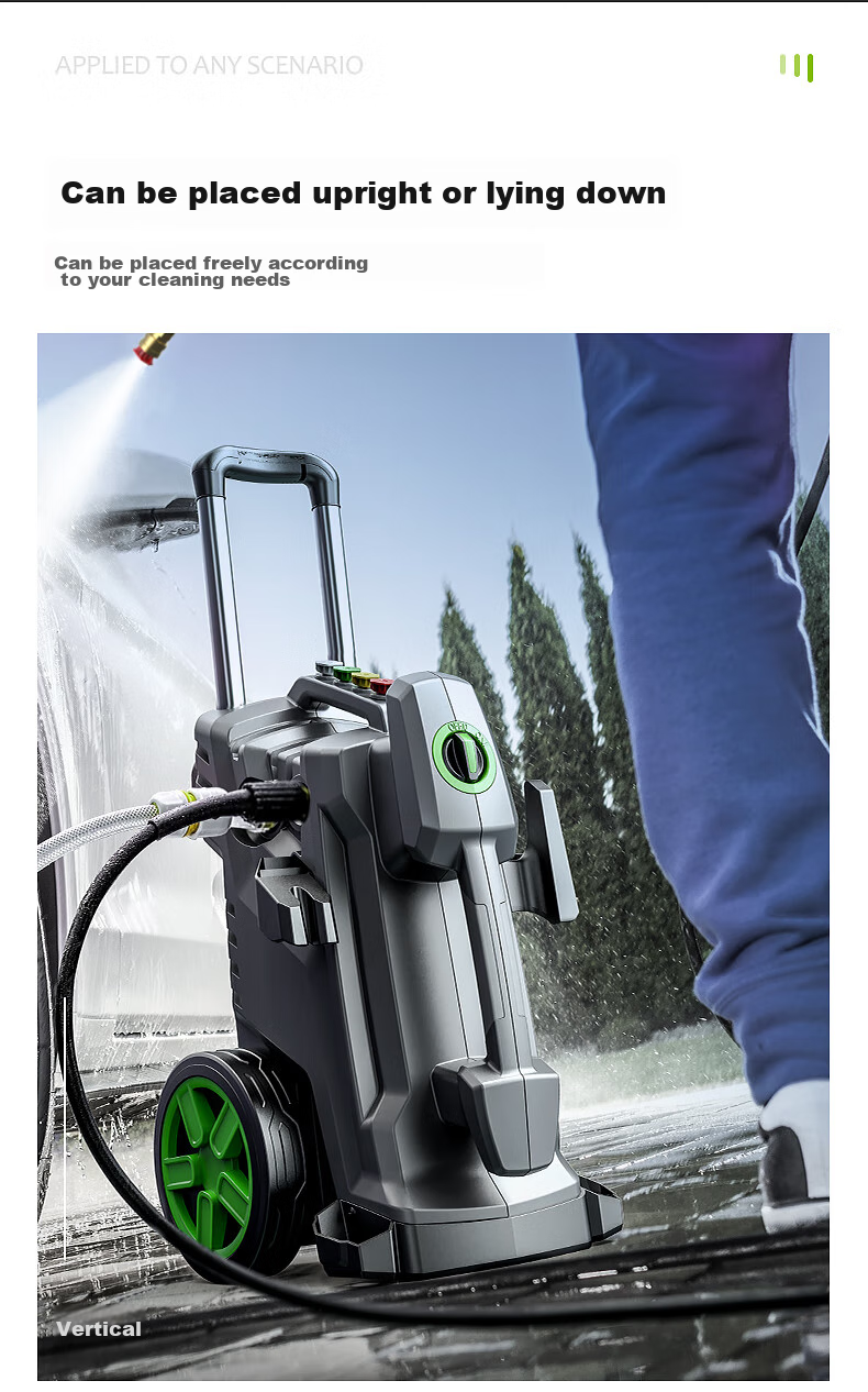 LUTIAN High-Pressure Car Washer, Garden Cleaning Powerful Flush Spray Gun, Washing Machine, High-Power Car Cleaning Tool, Household Hercules 6