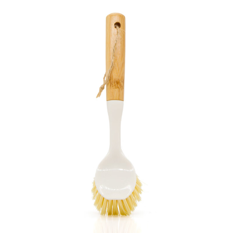 Home Maid Long-Handle Pot Scrubber, Household Small Brush, Kitchen Non-Stick Pan Cleaning Tool, Wooden Handle Pot Brush, Cleaning Wonder, Set of 3 2