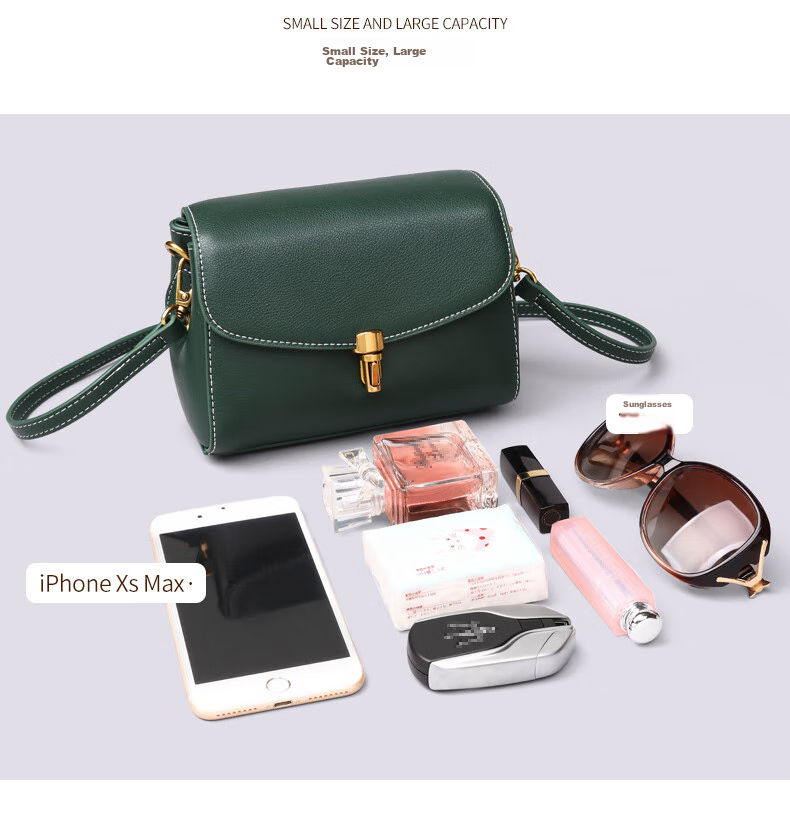Viney Women's Handbag, Cowhide Crossbody Bag, Stylish Shoulder Phone Bag, Practical Birthday And Mother's Day Gift for Mom 9