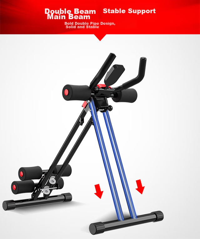 DDS Abdominal Fitness Equipment, Abdominal Crunch Machine, Home Exercise Equipment, Lazy Person's Abdominal Workout Device, 6503G 7