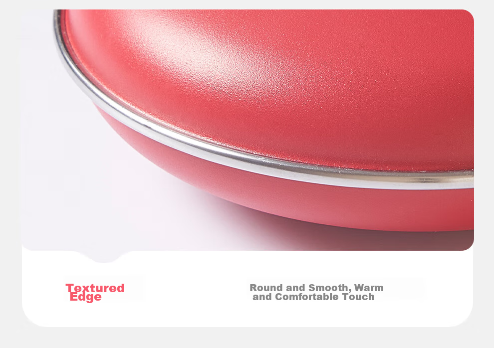 RAINBOW Hand Warmer, Electric Hand Warmer, Foot And Body Warmer, Rechargeable (Medium Size), Red 20