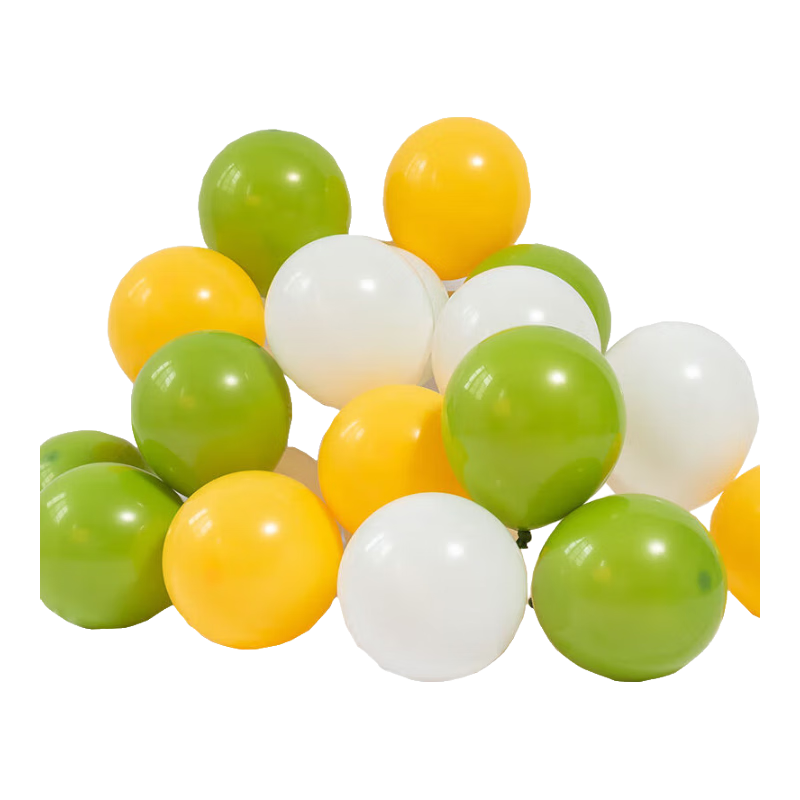 Jingtang Premium Vintage Balloon Decoration, Green Balloons, Children's Birthday Decorations, Scene Setup, Forest-Themed Balloons