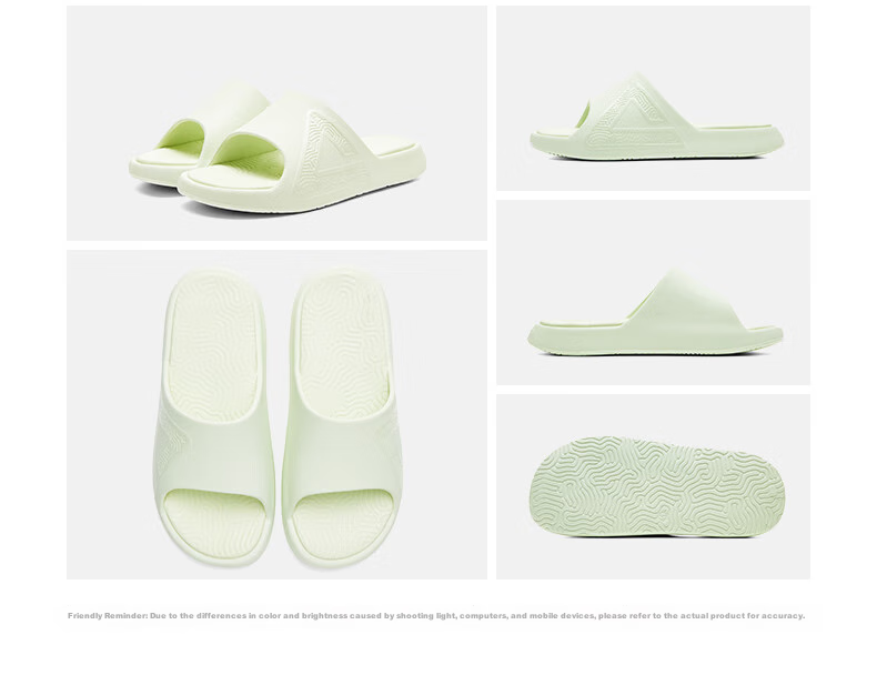 PEAK Taiji Men's Summer Sports Fashion Sandals, Comfortable Outdoor Soft Elastic Height-Increasing Beach Slippers DL410517 19