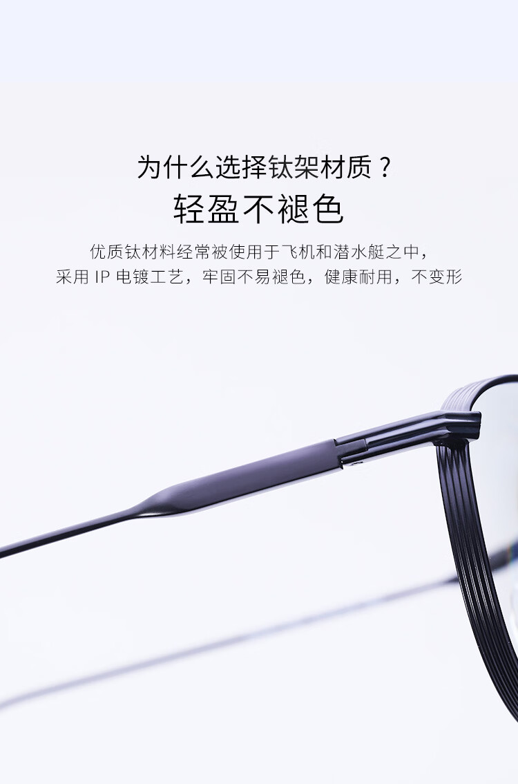 Laoyezi Anti-Blue Light Reading Glasses for Men And Women, Ultra-Light Titanium Frame High-Quality Eyeglasses Black Frame 100 Degrees (40-49 Years Old) 1