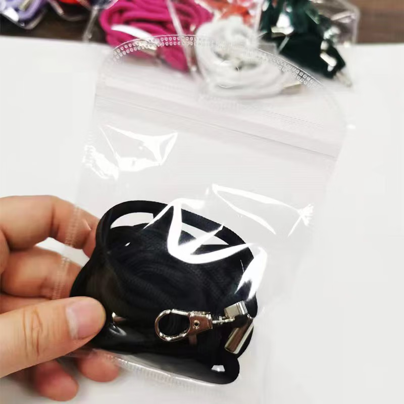 MAIKUQI Phone Strap Neck Strap Crossbody Adjustable Retractable Anti-Loss Universal Phone Case Durable - Black Long Version [Transparent Clip]