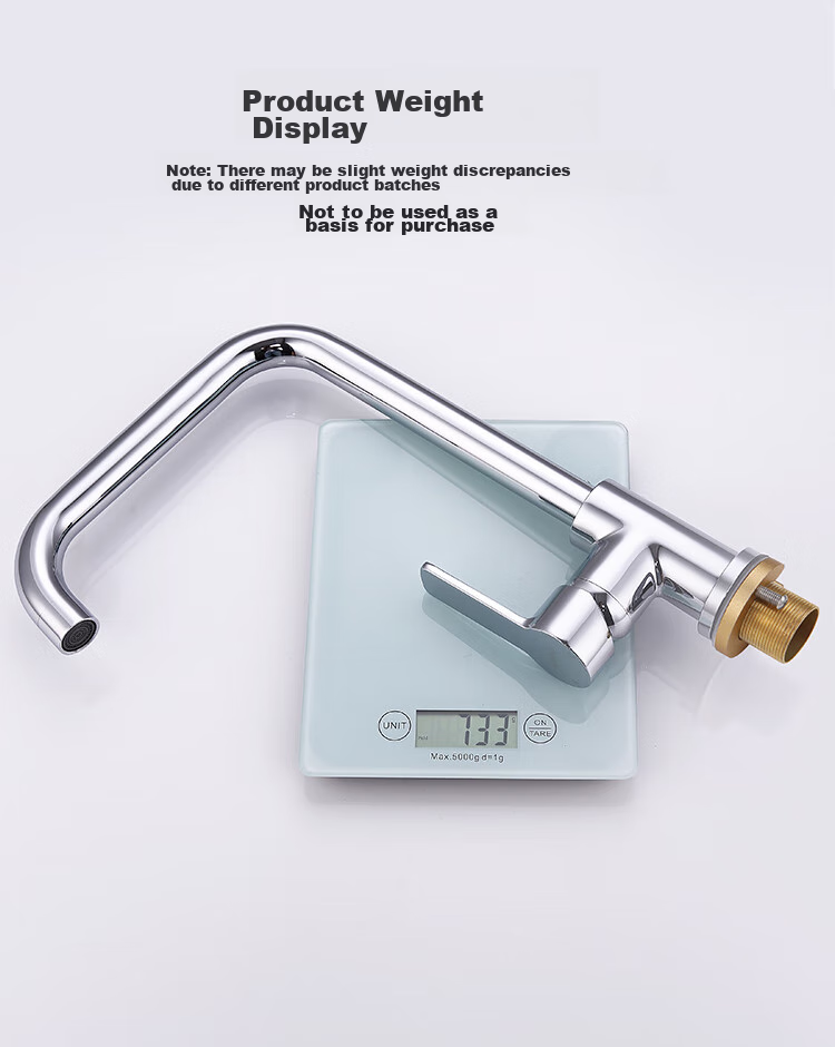 Larsd Kitchen Faucet, Hot And Cold Vegetable Washing Sink Faucet, Copper Body Rotatable Dishwashing Basin Tap F025 14