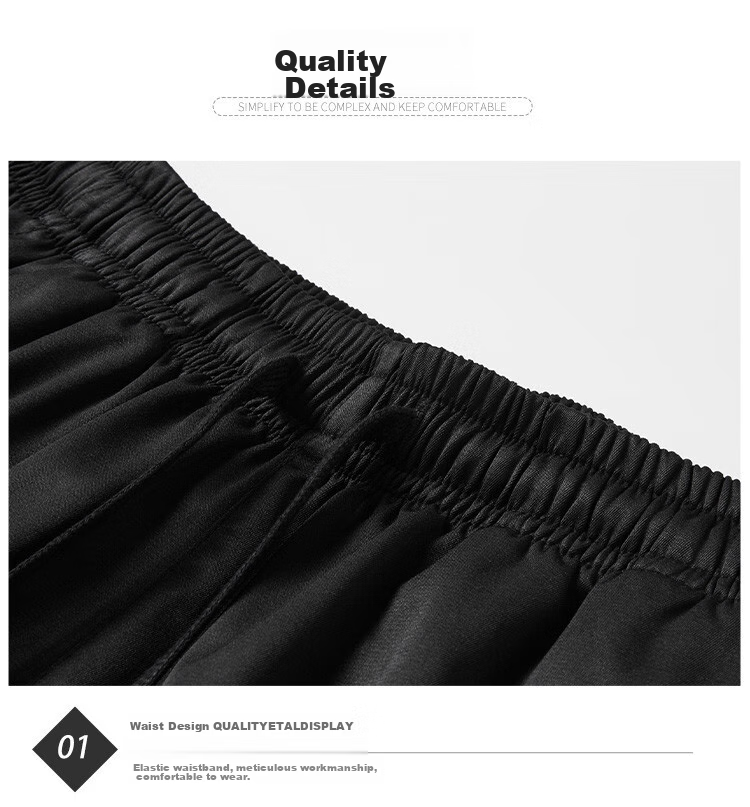 MMOPTOP Japanese-Style Casual Sports Shorts for Men, Summer Mountain Outdoor Loose Cargo Pants, Knee-Length Shorts, CH02 Off-White, 2XL 4