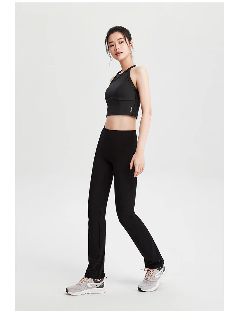 DECATHLON Quick-Dry Straight-Leg Sports Pants, Yoga Casual Loose Cotton-Feel Comfortable Running Fitness Women's -4282907 20