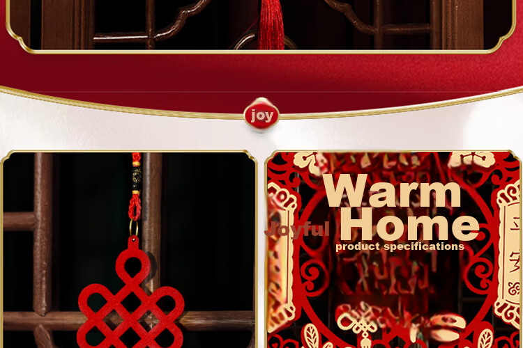 Ounizi Housewarming Red Envelopes, Moving Celebration Ceremony Decorations, Essential Housewarming Set of 10 Pieces 13