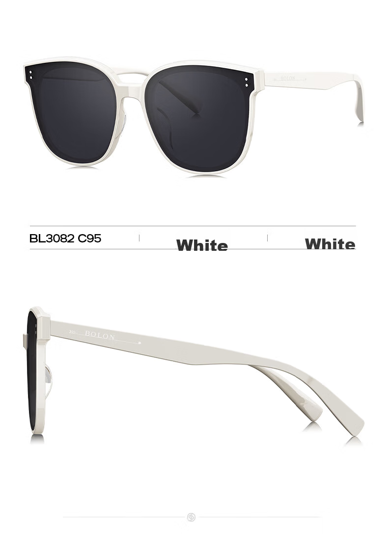 BOLON Sunglasses, Yang Zi's Style, Versatile Sunglasses for Women, UV Protection, Outdoor Driving Sunglasses, BL3082A10 11