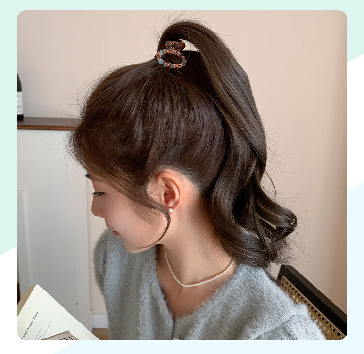 CHIMERA 2 Small Size Shawl Hair Claw Clips, French Half-Updo Back of Head Hair Clips, Bangs Clips, Hair Accessories for Women, Mid-Autumn Festival Gift 21