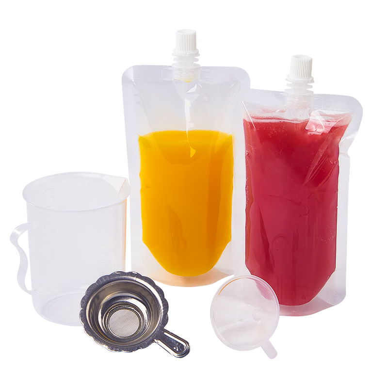 SHUANG YU Disposable Liquid Dispensing Bags, Herbal Medicine Bags, Water Bags, 250ml*50 Pieces, Soy Milk Bags, Cream Bags, Food-Grade Transparent Bags