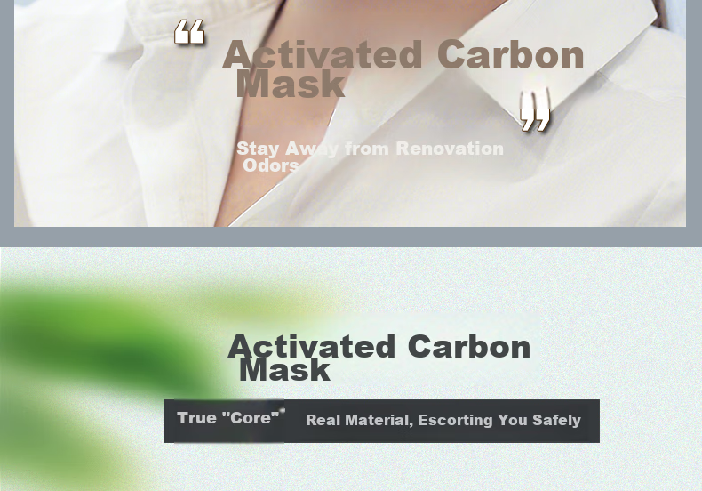 Ams KN95 Activated Carbon Face Mask, 50 Pieces, Industrial Dust-Proof, Gray, for Renovation Odor, Dust, Smog, Pollution Protection, Formaldehyde, Flu Prevention, Breathable, Head-Mounted, for Men, Grinding, Professional Use 5