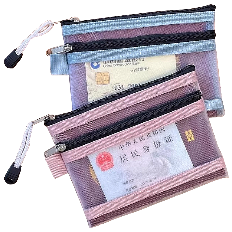 Kelorock Travel Essentials Multifunctional Passport Holder Card Wallet Document Boarding Pass Organizer Ticket Wallet Set of 2